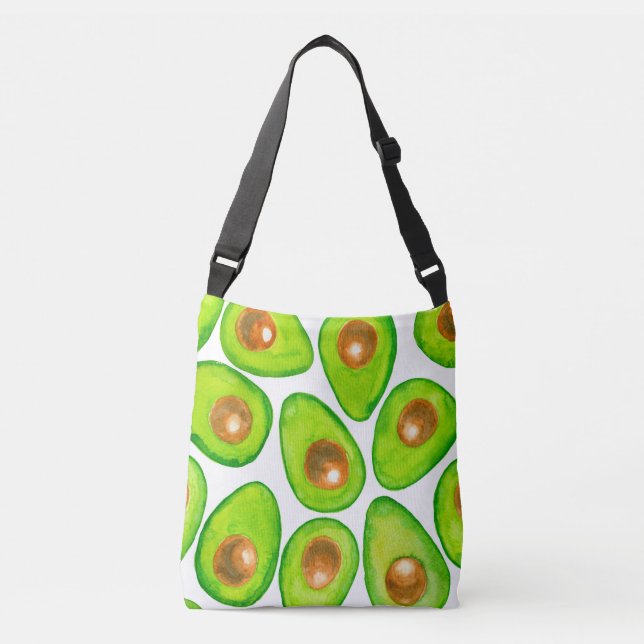 Bolso Cruzado Cubierta de aguacate (Anverso)
