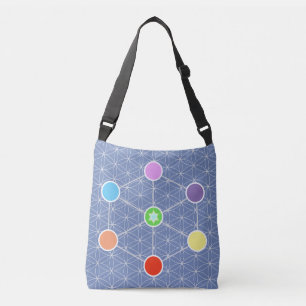 Bolso Cruzado Cubo de Metatrón