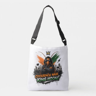 Bolso Cruzado Cucaracha Rebelde Roach Streetwear Gráfico