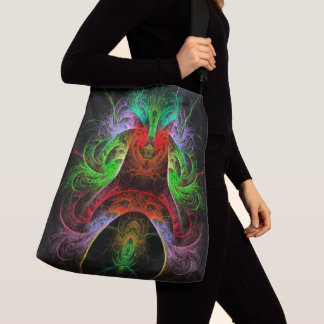Bolso Cruzado Cuerpo de la Cruz de Arte Abstracto del Carnaval