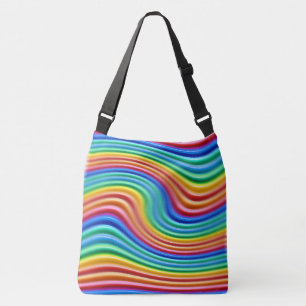 Bolso Cruzado Cuerpo de la cruz del Orgullo ArcoirisBolsa Tote.