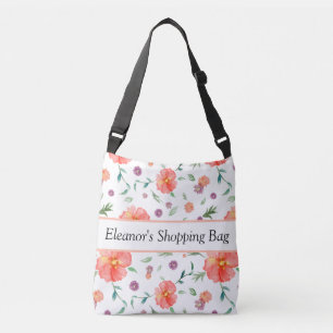 Bolso Cruzado Cuerpo transversal de impresión floral   Depósito 