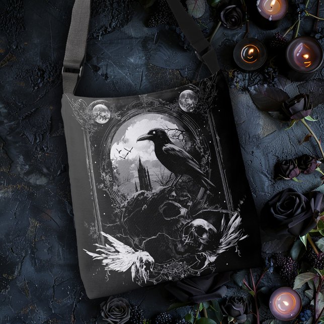 Bolso Cruzado Cuervo en Calaveras (Subido por el creador)