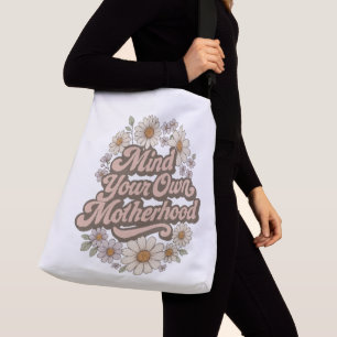 Bolso Cruzado Cuida Tu Propia Maternidad Retro Floral de Margari