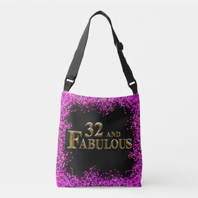 Bolso Cruzado Cumpleaños número 32  (Anverso)