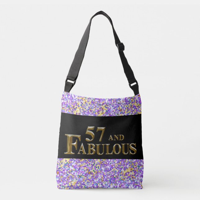 Bolso Cruzado Cumpleaños número 57 (Anverso)