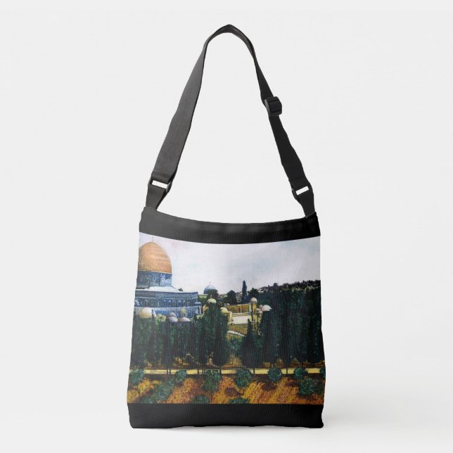 Bolso Cruzado Cúpula de la roca, Jerusalén (Anverso)