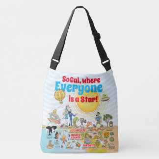 Bolso Cruzado Custom SoCal Tote Bag