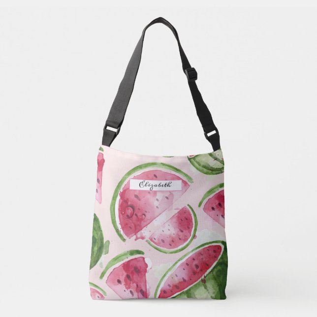 Bolso Cruzado Cute acuarela (Anverso)