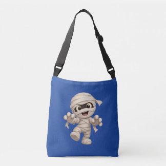 Bolso Cruzado Cute Mummy Halloween Cartoon Illustration