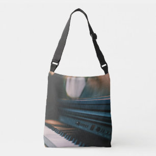 Bolso Cruzado Cute Piano Artwork