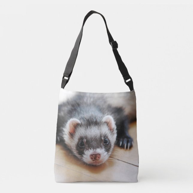 Bolso Cruzado Cute Sable Ferret (Reverso)