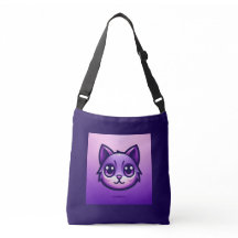 Cuto Purple Cat Face