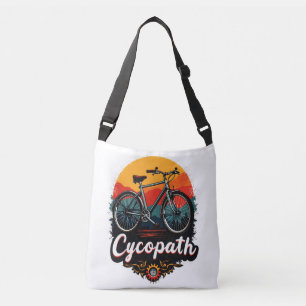Bolso Cruzado Cycopath: Bicicleta energética y gráfico de puesta