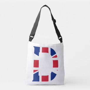 Bolso Cruzado D Monograma sobrepuesto en Union Jack Flag cbt