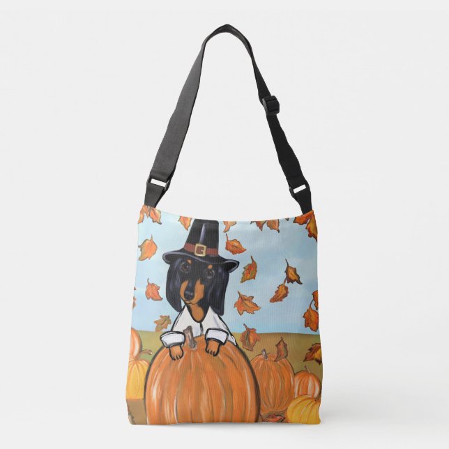 Bolso Cruzado Dachshund (Anverso)