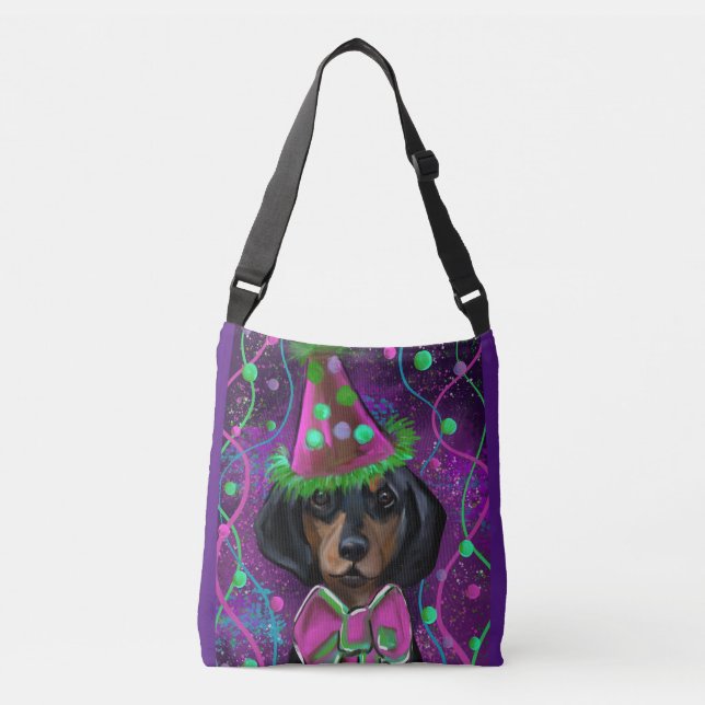 Bolso Cruzado Dachshund (Anverso)