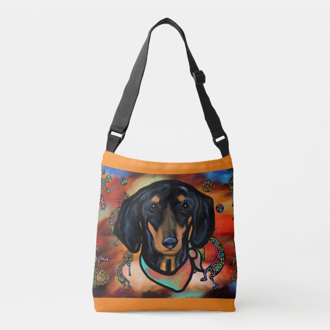 BOLSO CRUZADO DACHSHUND (Anverso)