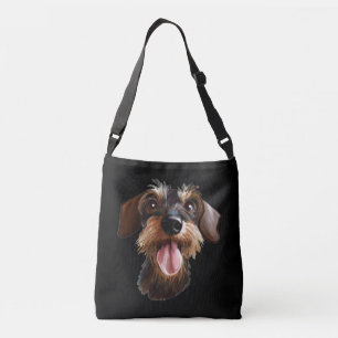 Bolso Cruzado Dachshund con cable