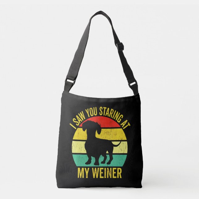 Bolso Cruzado Dachshund Dad Men (Anverso)