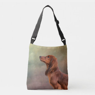 Bolso Cruzado Dachshund de raza de perro dibujante