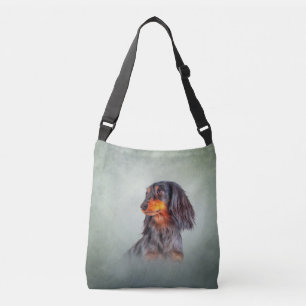 Bolso Cruzado Dachshund de raza de perro dibujante