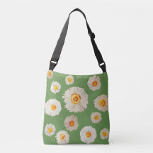 Daisies acuarela dibujo Tote Bag