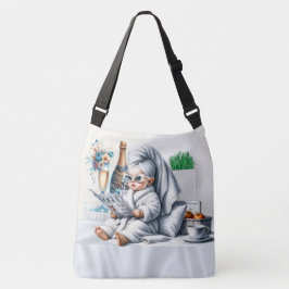 Bolso Cruzado Dama de Ocio mimada - Ver Atrás -