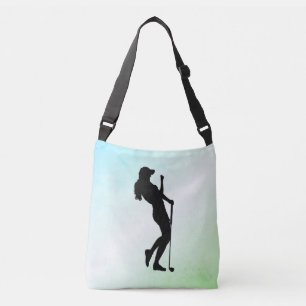 Bolso Cruzado Damas de golf Green