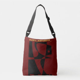Bolso Cruzado DANCE_DIFFERENT_ Burgundy