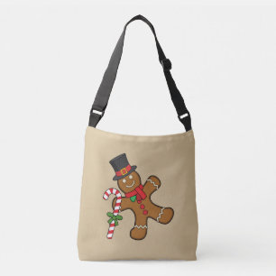 Bolso Cruzado Danzando al hombre del pan de jengibre