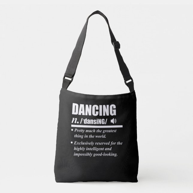 Bolso Cruzado Danzante de definición bailarinas Dance Day Graphi (Anverso)