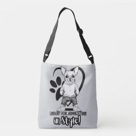 Bolso Cruzado Dapper Doggo: Chihuahua con swag