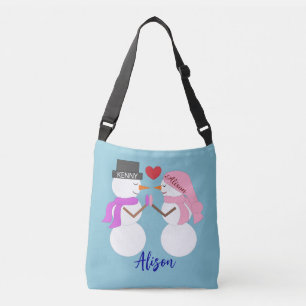 Bolso Cruzado Darling Snowpeople in Love: Light Blue