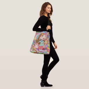 Bolso Cruzado De encargo llevada a la diva enrrollada colorida