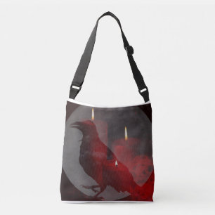 Bolso Cruzado Debajo de tu hechizo en rojo