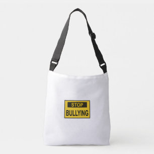 Bolso Cruzado Dejen de intimidar al Rótulo amarillo
