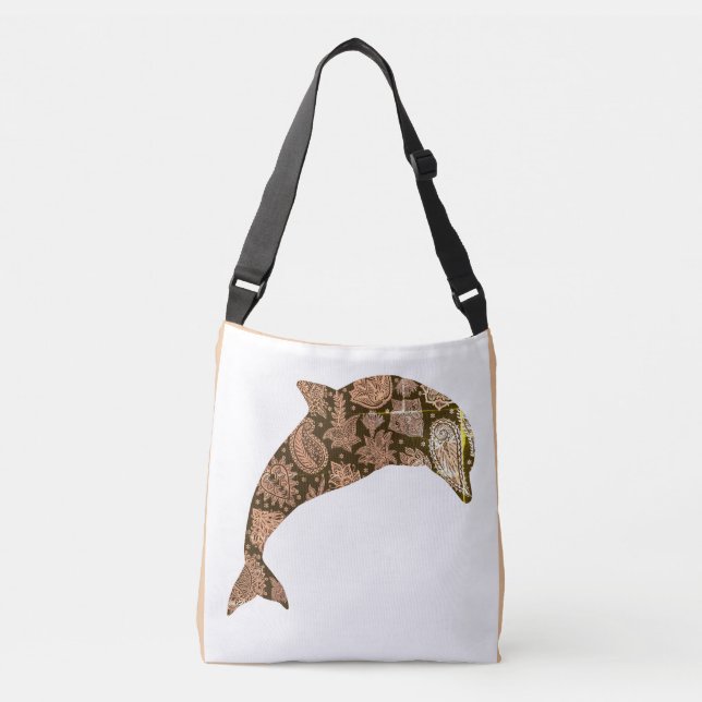 Bolso Cruzado Delfín caprichoso (Anverso)