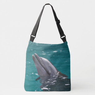 Bolso Cruzado Delfín en verde