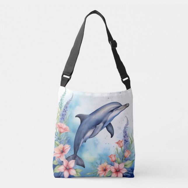 Bolso Cruzado Delfín marino (Anverso)