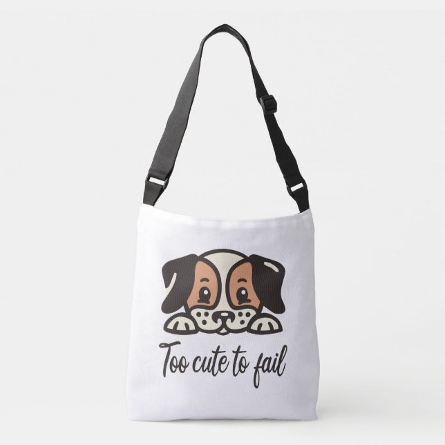 Bolso Cruzado Demasiado lindo para fallar (Anverso)