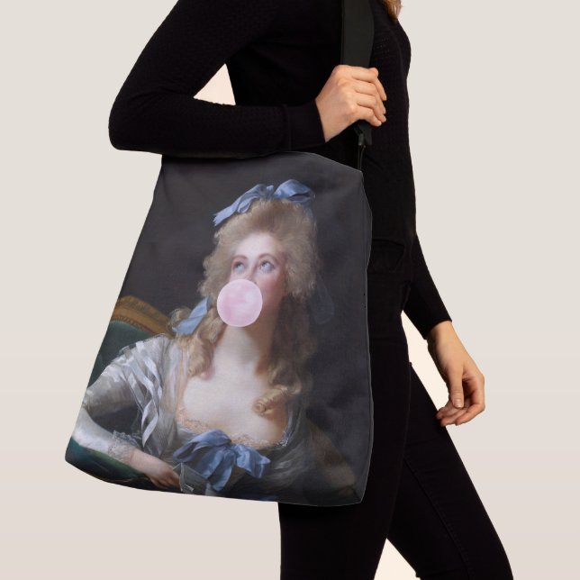 Bolso Cruzado Demure with Pink Bubble Gum (Detalle)