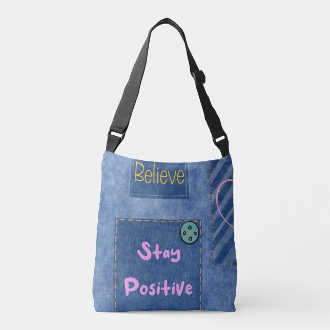 Bolso Cruzado Denim Fashion (Anverso)