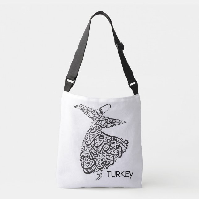 Bolso Cruzado Derviche de giro (Anverso)