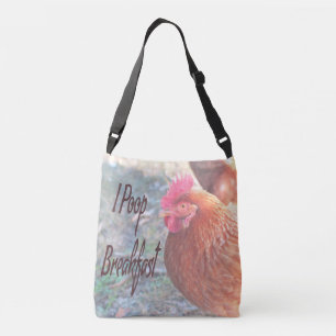 Bolso Cruzado Desayuno de pollo Humor divertido