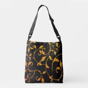 Bolso Cruzado Desplazamiento de óxido y negro