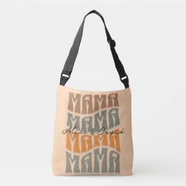 Bolso Cruzado Día de la Madre Color natural de la mamá Los niños