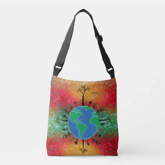Bolso Cruzado Día de la Tierra ~ Sol (Anverso)