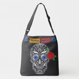 Bolso Cruzado Día De Los Muertos Calavera de Azúcar