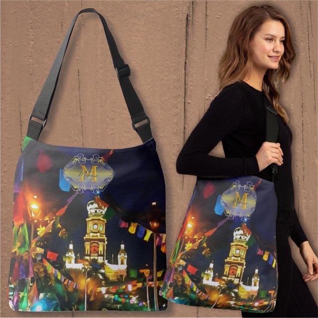 Bolso Cruzado Dia de Los Muertos PV-190130 (Subido por el creador)